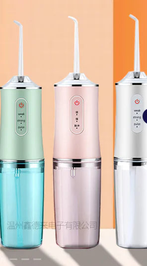 Portable Electric Water Flosser for Dental Hygiene
